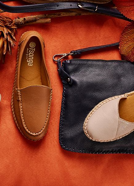 Leather shoes